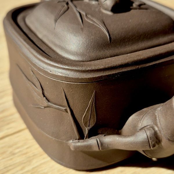 Bamboo Teapot F1 80s. Jiang Fengying